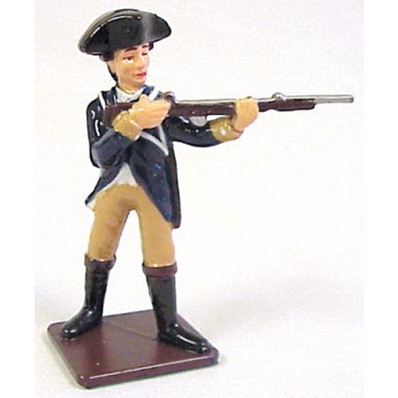 Colonial Infantryman Firing Figurine - 17640
