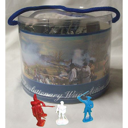Revolutionary War Soldier Bucket (36pc) - 98565