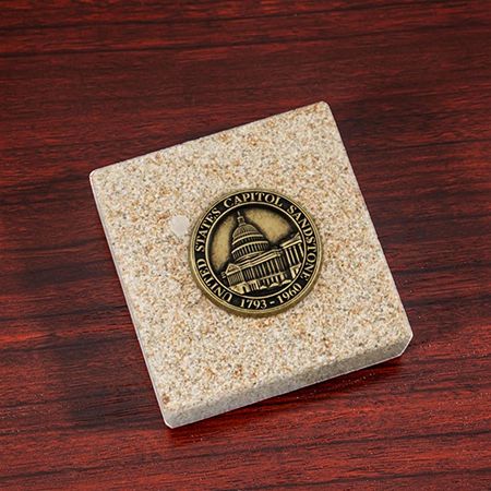 United States Capitol Building East Front Sandstone Paperweight