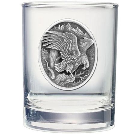 Eagles Double Old Fashioned Glass