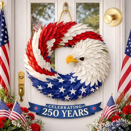 3D Eagle Wreath for The 250th Anniversary