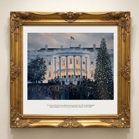 First National Christmas Tree Lighting Ceremony by Paul Trebilcock