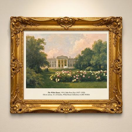 The White House, 1914 by John Ross Key