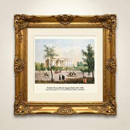 President's House, 1848 by Augustus Kollner