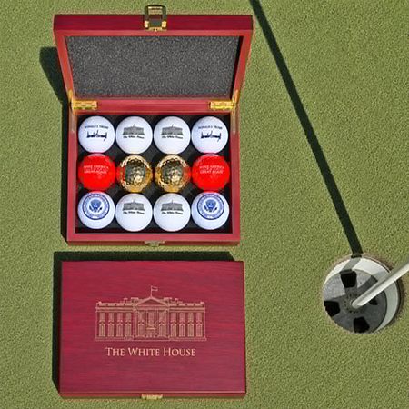 Trump White House Golf Ball Set