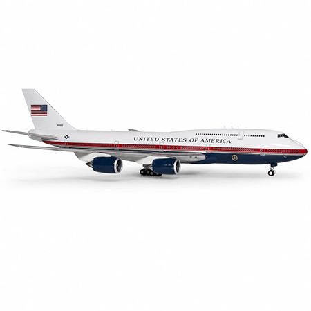Air Force One Boeing 747-8 Model: The Trump-Qatar Presidential Gift Edition (1:200 Scale)