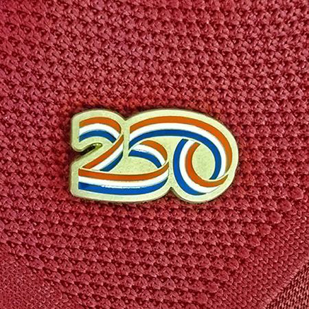 Official Congressional America 250 Red White and Blue Lapel Pin