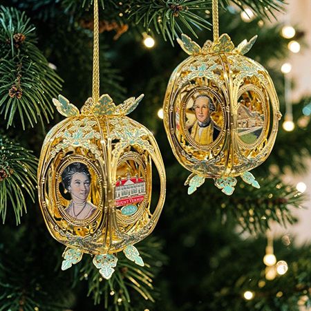 2026 Mount Vernon 3D Ball Ornament - 38512