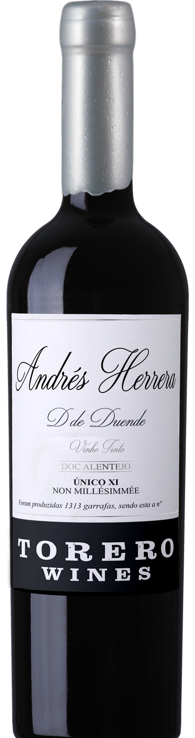 Andrés Herrera D de Duende DOC ALENTEJO TINTO – ÚNICO XI NON MILLÉSIMÉ