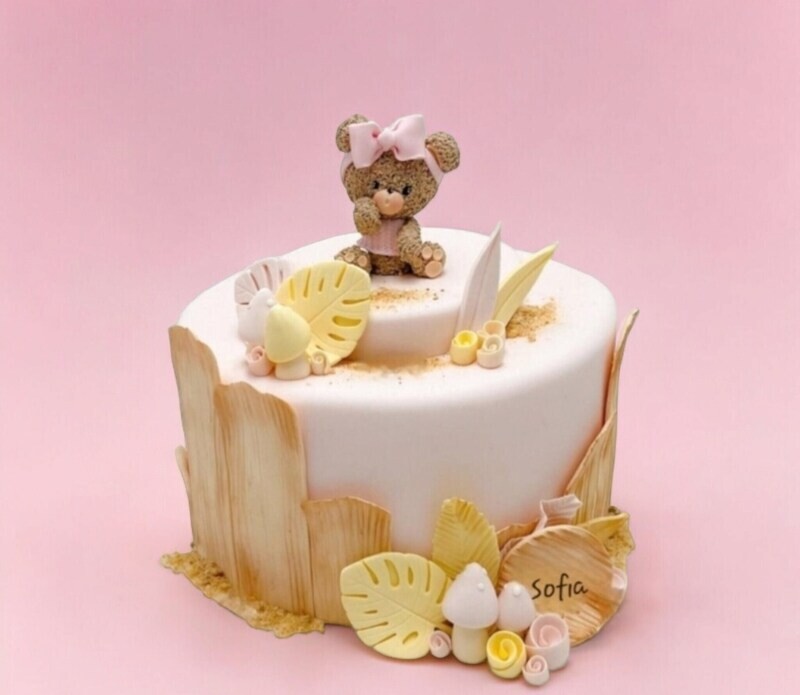 Cute Teddybear Set Party box, Teddybear cake decorations