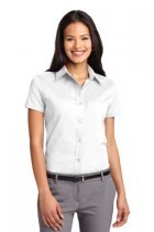 Ladies Short Sleeve Easy Care Shirt. L508