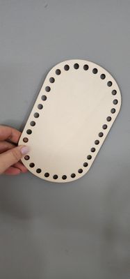 Solid base for crochet - rounded 20cm