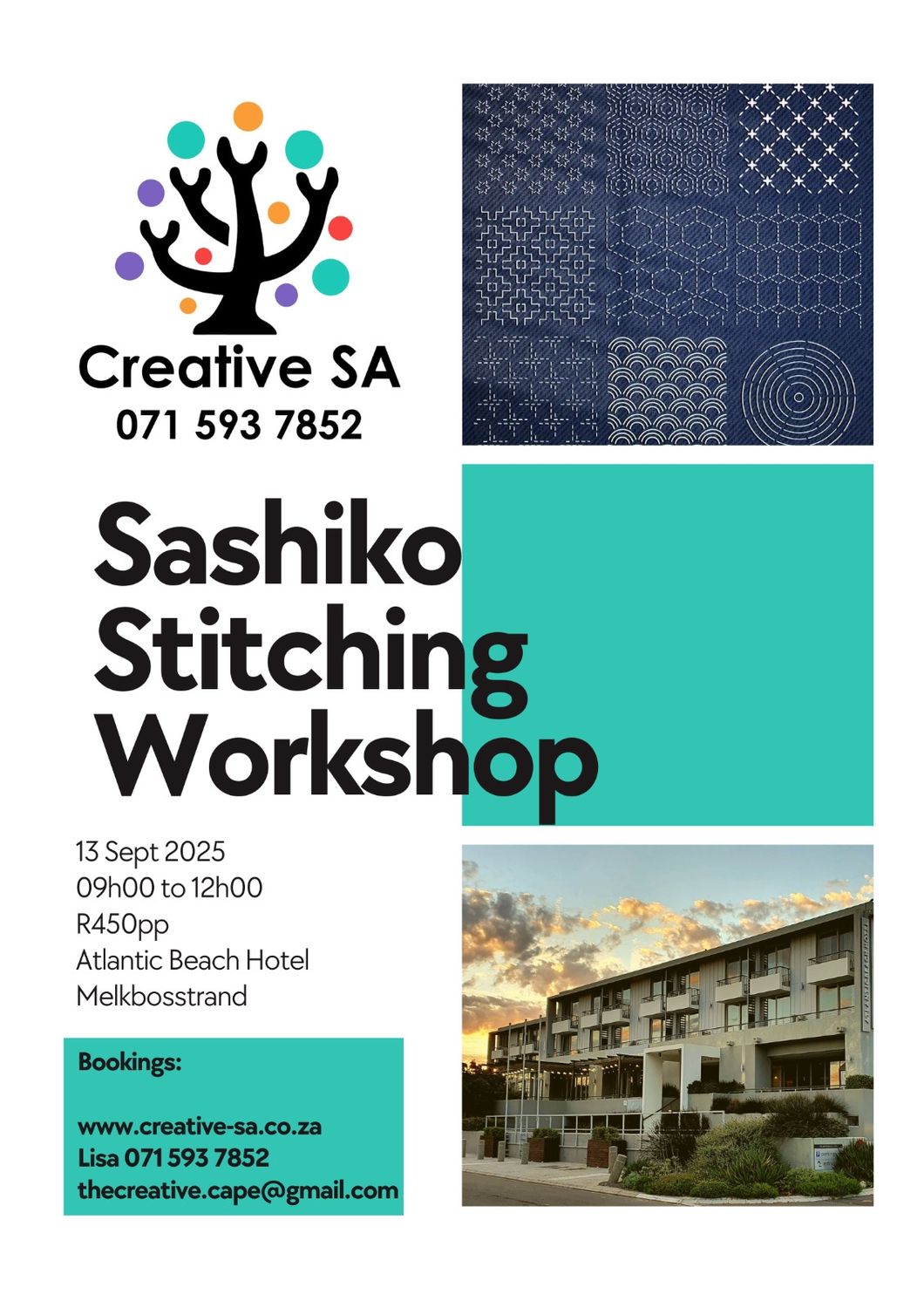 Sashiko Stitching Workshop