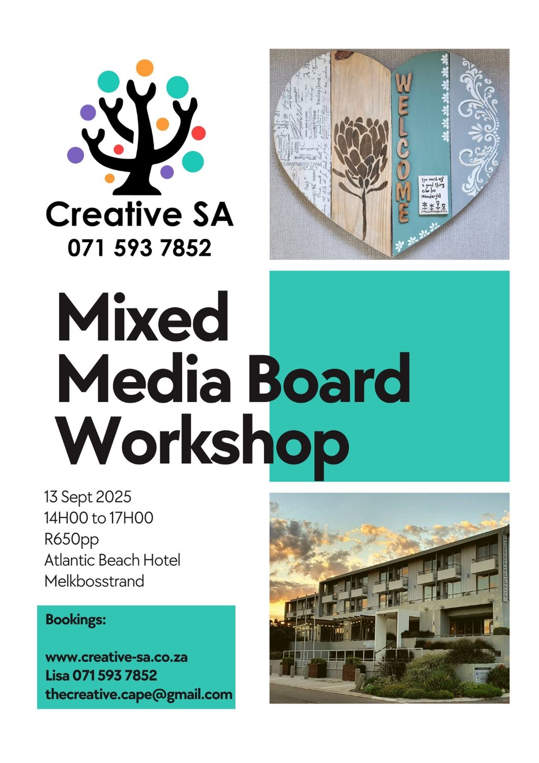 Mixed Media Board Workshop