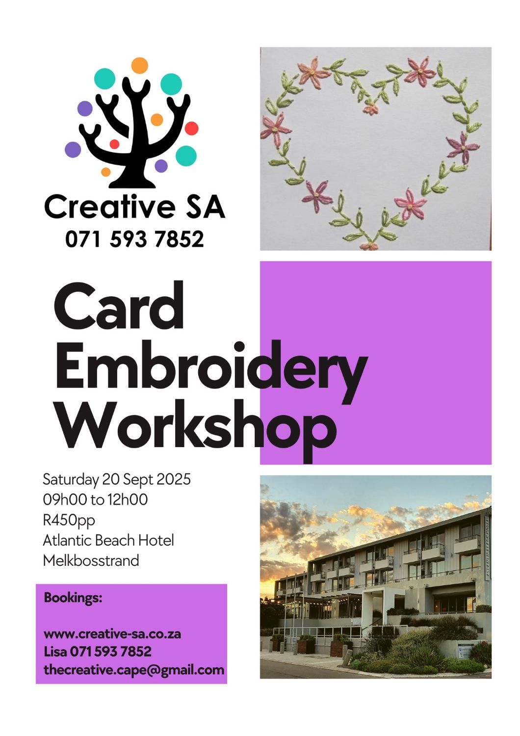 Card Embroidery Workshop