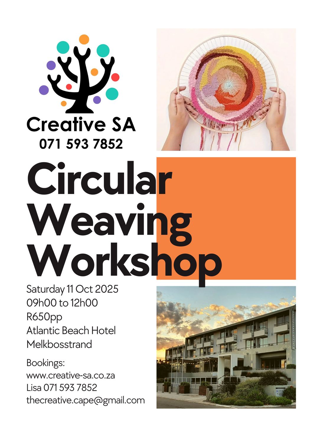 Circular Weaving Workshop - 11 Oct 2025 @ 09h00