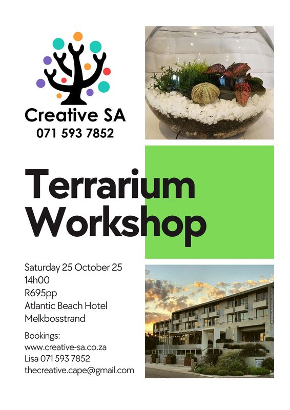 Terrarium Workshop - 25 Oct 2025 @ 14h00