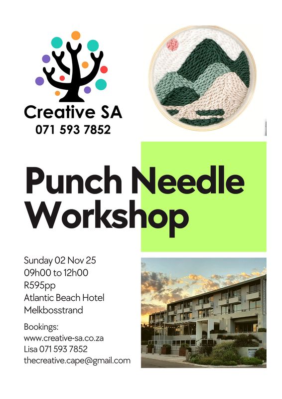 Punch Needle Workshop - 02 Nov 2025 @ 09h00