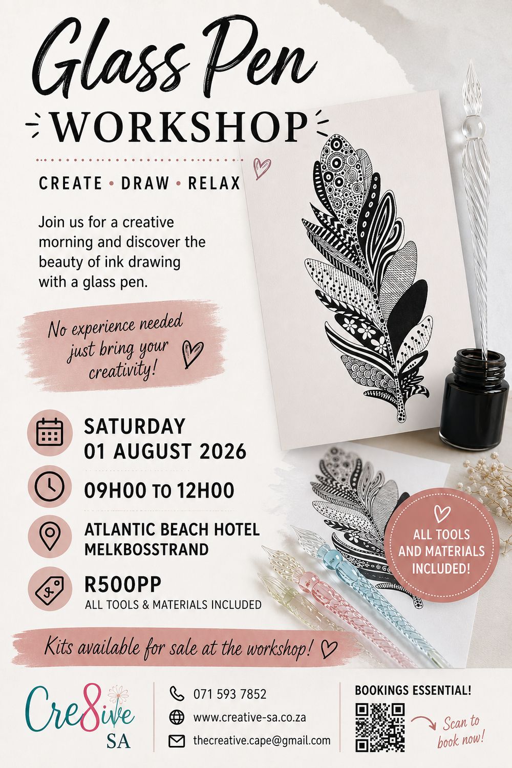 Glass Pen Workshop