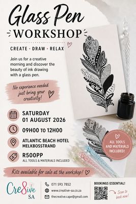 Glass Pen Workshop