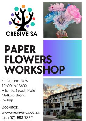 Teen Holiday Workshop - Paper Flowers