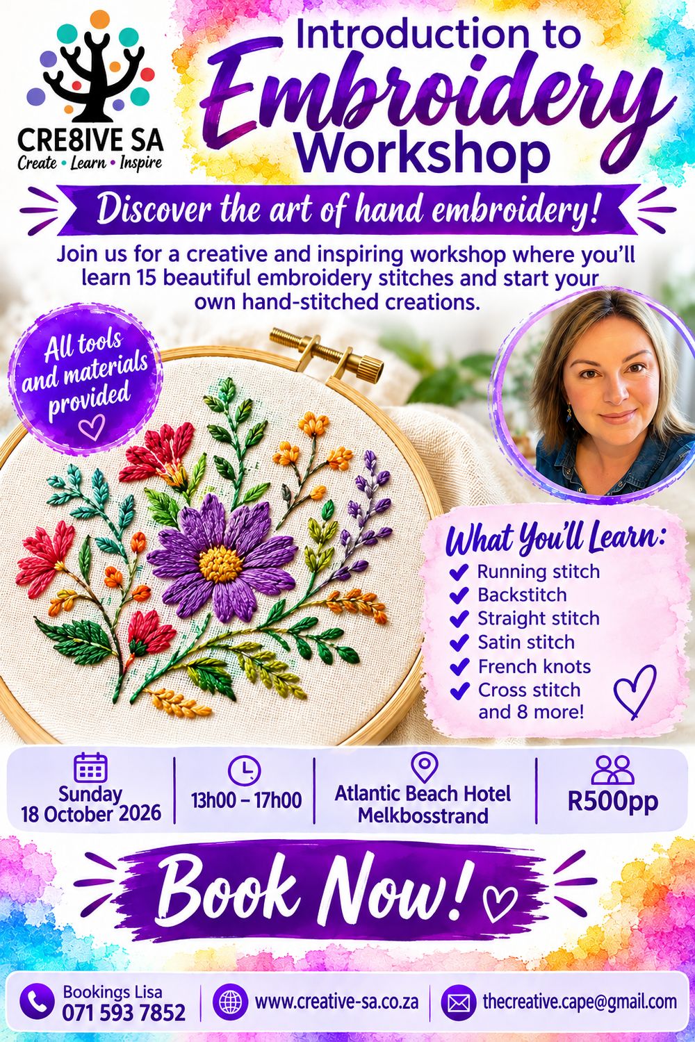 Basic Embroidery Workshop