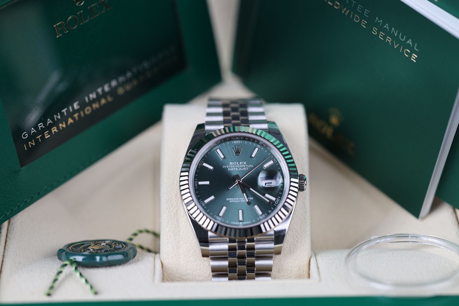 Rolex Datejust 41 Mint Green - 2022