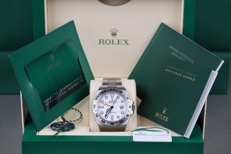 Rolex Explorer II Weiß - 2023