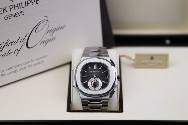 Patek Philippe 5980 Nautilus Chronograph Grau - 2013