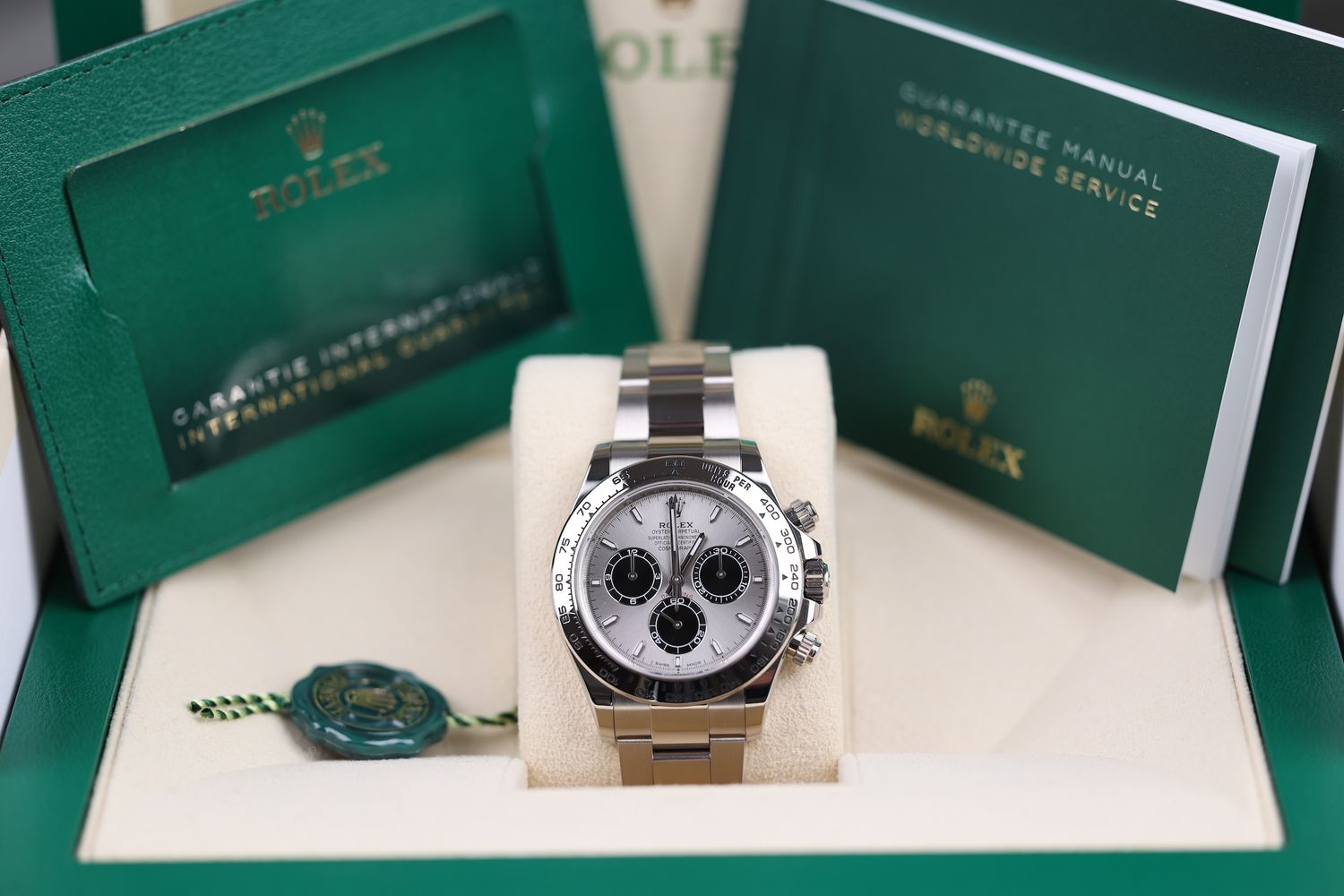 Rolex Daytona Weißgold Grau - 2023