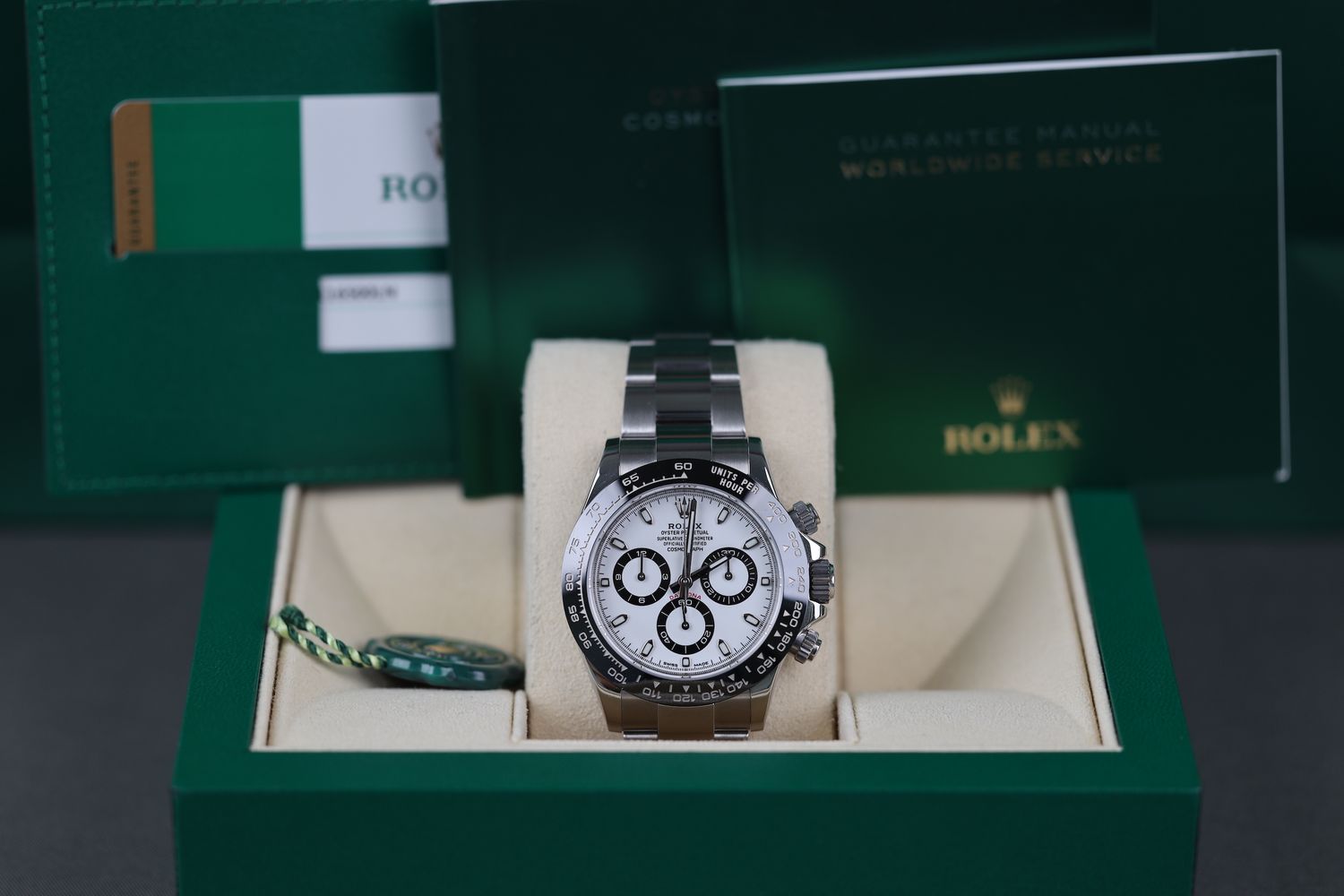 Rolex Daytona Weiß (Panda) - 2019