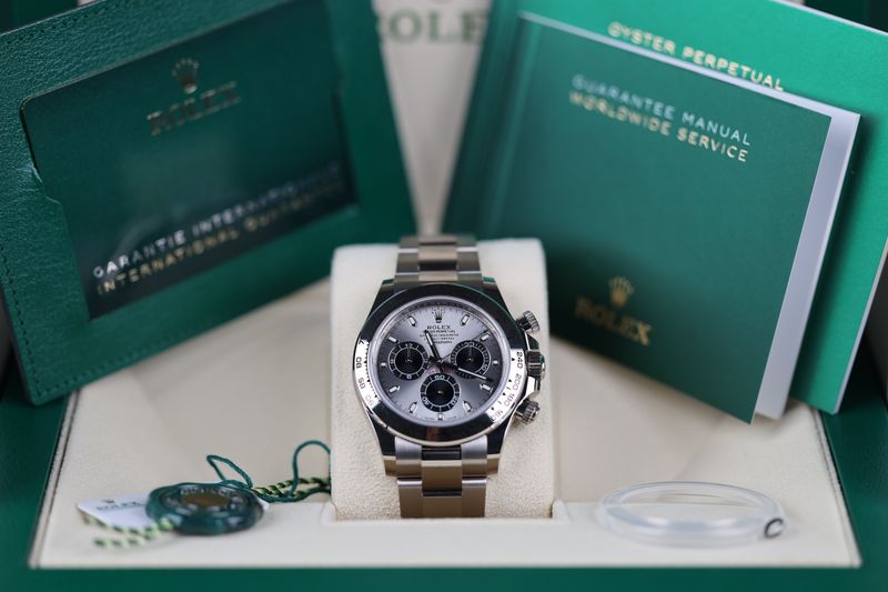 Rolex Daytona Weißgold Grau - 2022