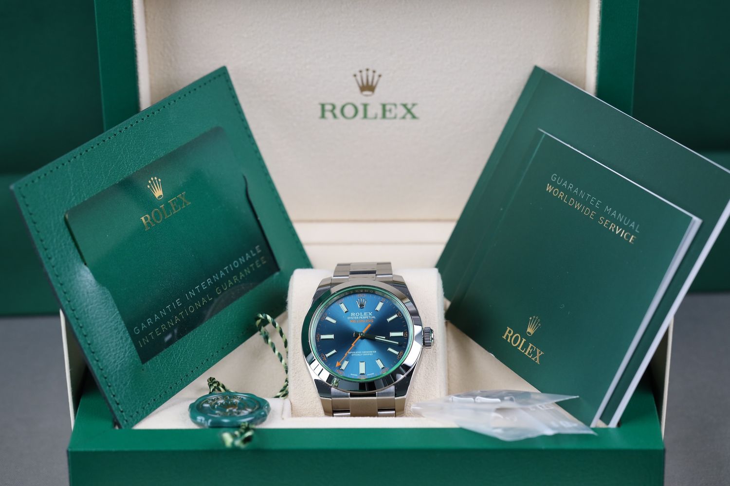 Rolex Milgauss Blau  - 2021