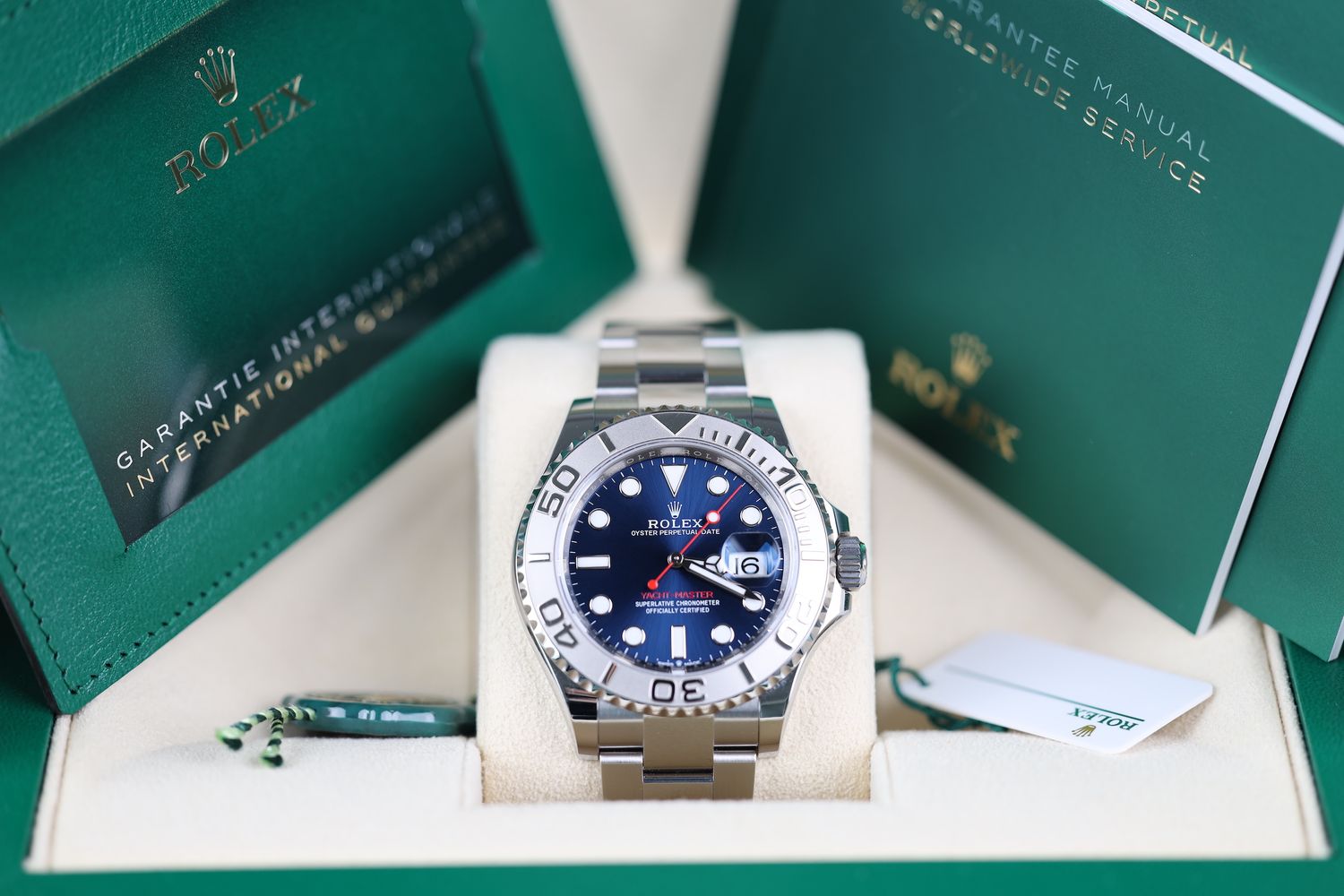 Rolex Yacht-Master Blau - 2023