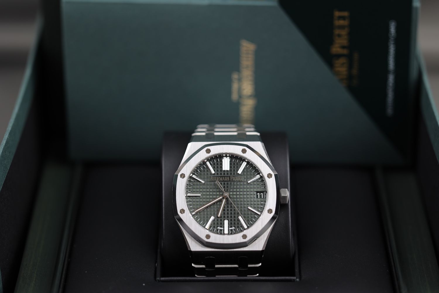 Audemars Piguet Royal Oak 15510 Grün - 10/2025 Audemars Piguet Royal Oak 15510 Grün - 10/2025