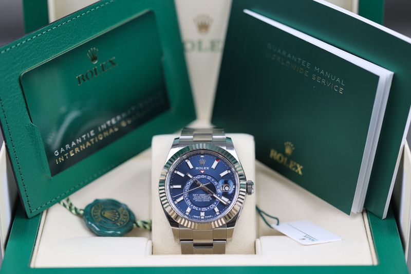 Rolex Sky-Dweller Blau - 2025