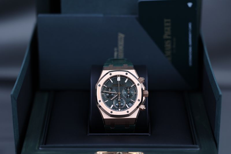 Audemars Piguet Royal Oak Chronograph Grün '50th Anniversary' - 2022