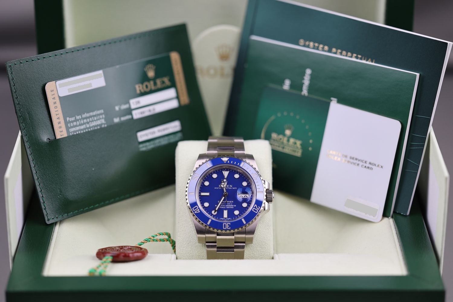 Rolex Submariner Date Smurf - 2013