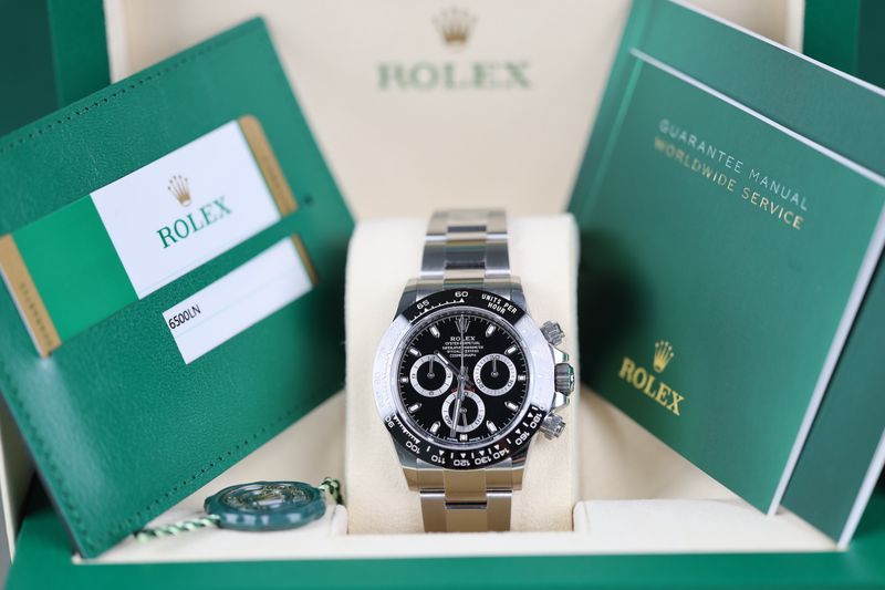 Rolex Daytona Schwarz - 2019