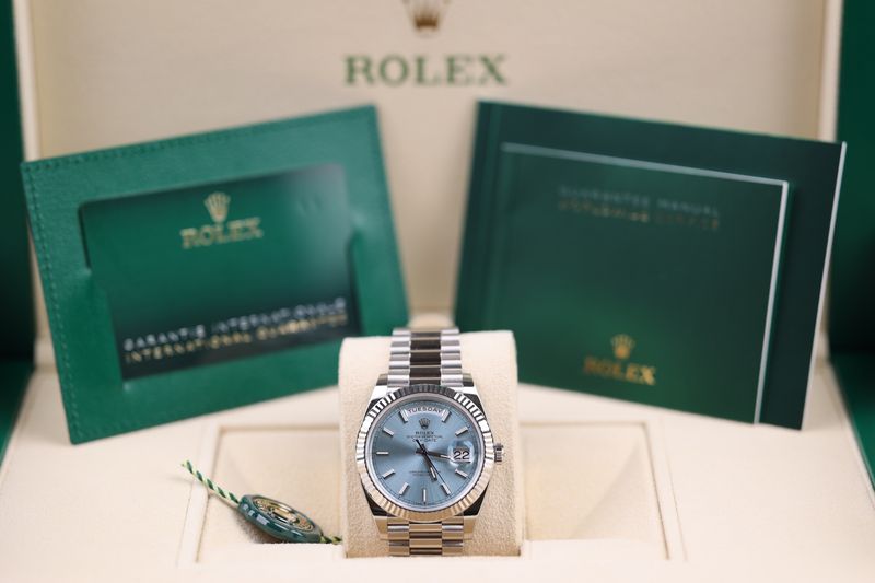 Rolex Day Date 40 Platin - 2024