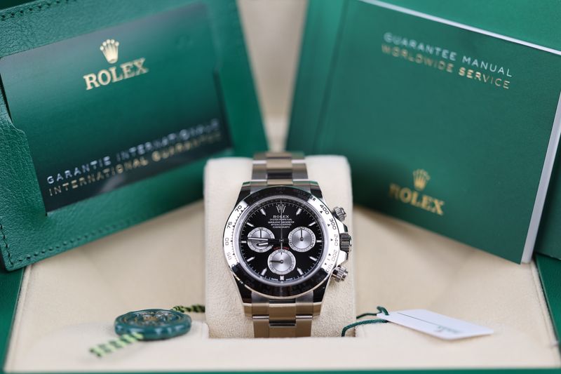 Rolex Daytona Weißgold Schwarz - 2024 Rolex Daytona Weißgold Schwarz - 2024