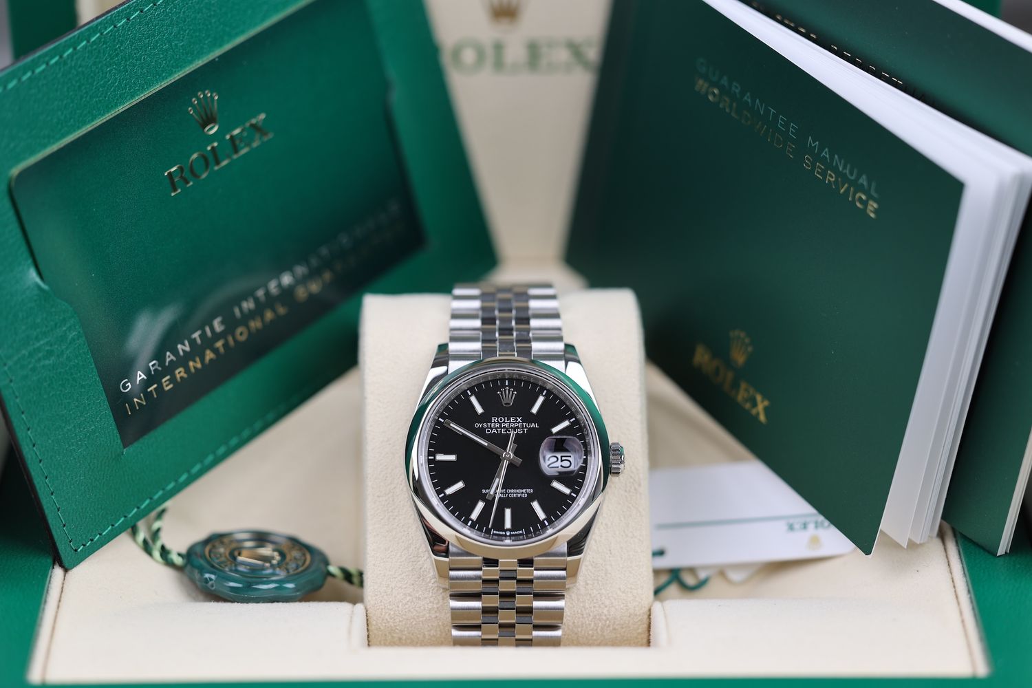 Rolex Datejust 36 Schwarz - 2022