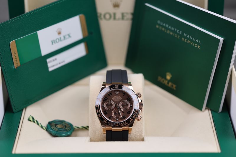 Rolex Daytona Oysterflex Racing Dial Schoko - 2017