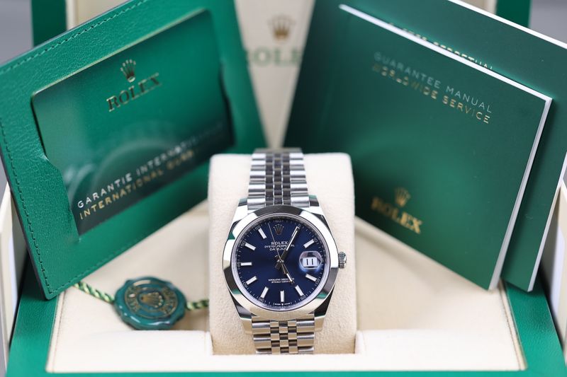 Rolex Datejust 41 Blau  - 2025