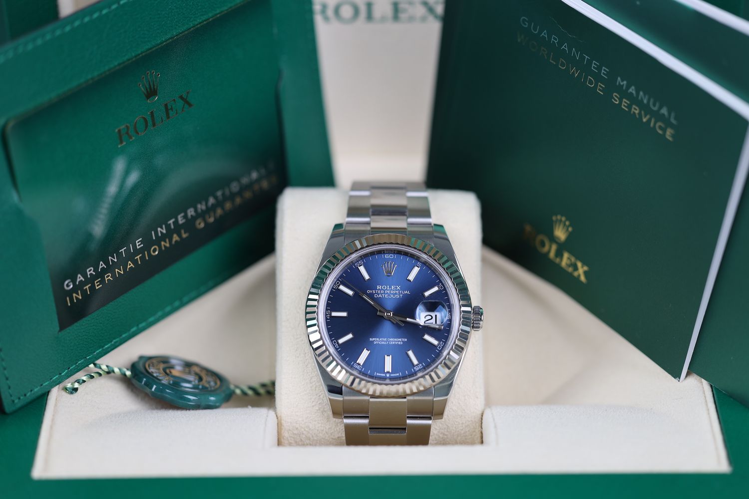Rolex Datejust 41 Blau - 2023