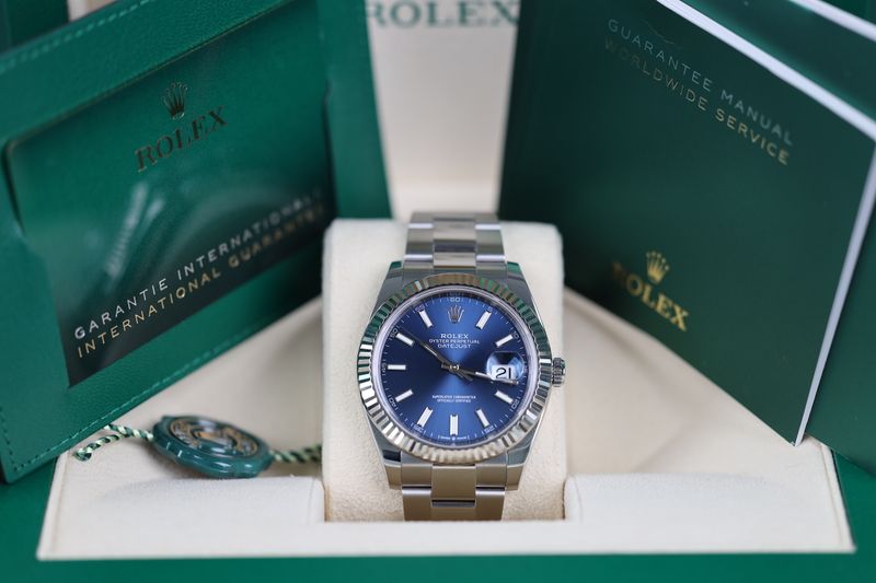 Rolex Datejust 41 Blau - 2023