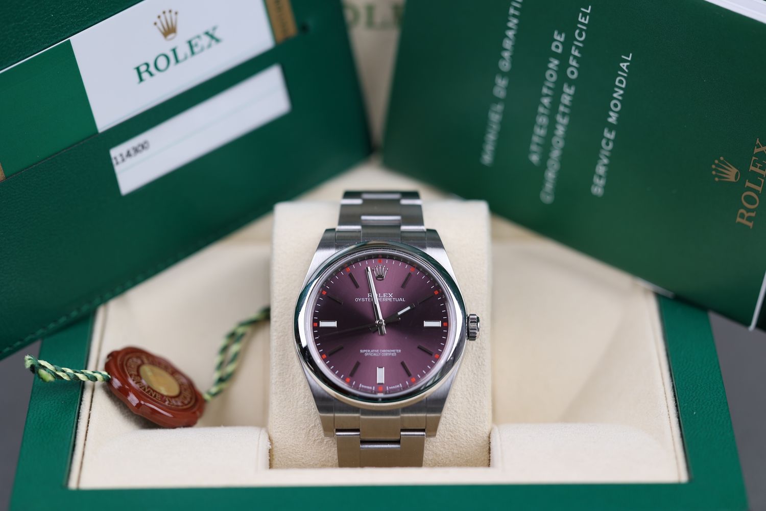 Rolex Oyster Perpetual 39 Cherry - 2016