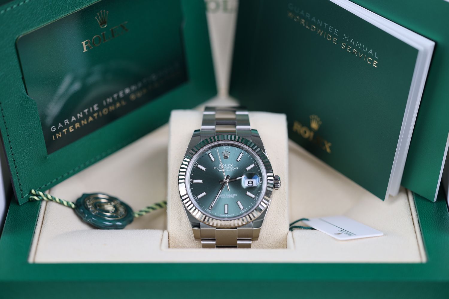Rolex Datejust 41 Mint Green - 2024