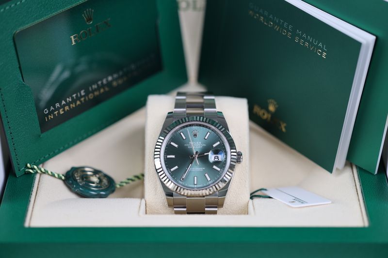 Rolex Datejust 41 Mint Green - 2024