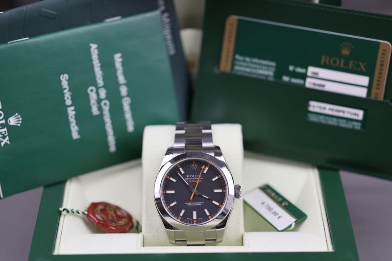 Rolex Milgauss Schwarz  - 2009